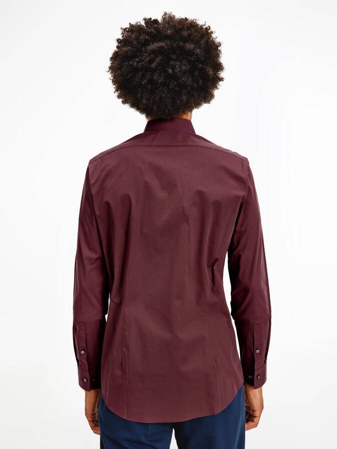 Calvin Klein Overhemd met lange mouwen POPLIN STRETCH SLIM SHIRT