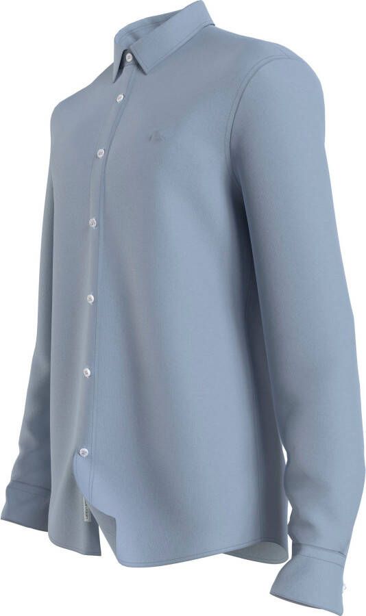 Calvin Klein Overhemd met lange mouwen SLIM FIT SMOOTH COTTON SHIRT