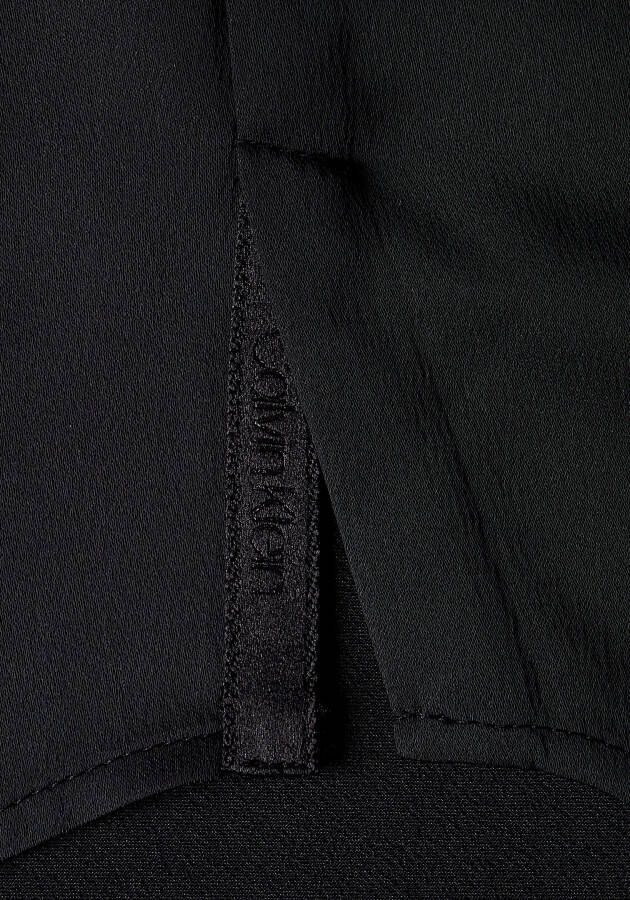 Calvin Klein Overhemdblouse RECYCLED CDC RELAXED SHIRT voor korter dan achter