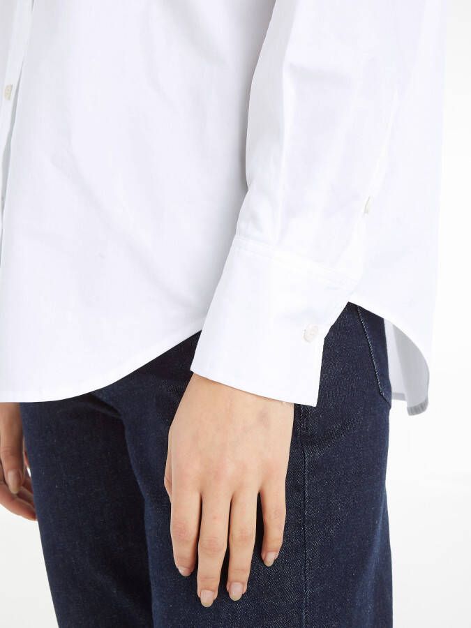 Calvin Klein Overhemdblouse RELAXED COTTON SHIRT met doorknoopsluiting