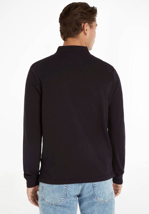 Calvin Klein Poloshirt STRETCH PIQUE LS POLO