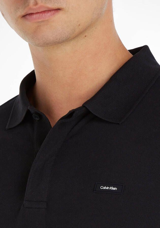 Calvin Klein Poloshirt STRETCH PIQUE LS POLO