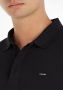 Calvin Klein Stretch Piqué Lange Mouw Polo Black Heren - Thumbnail 3