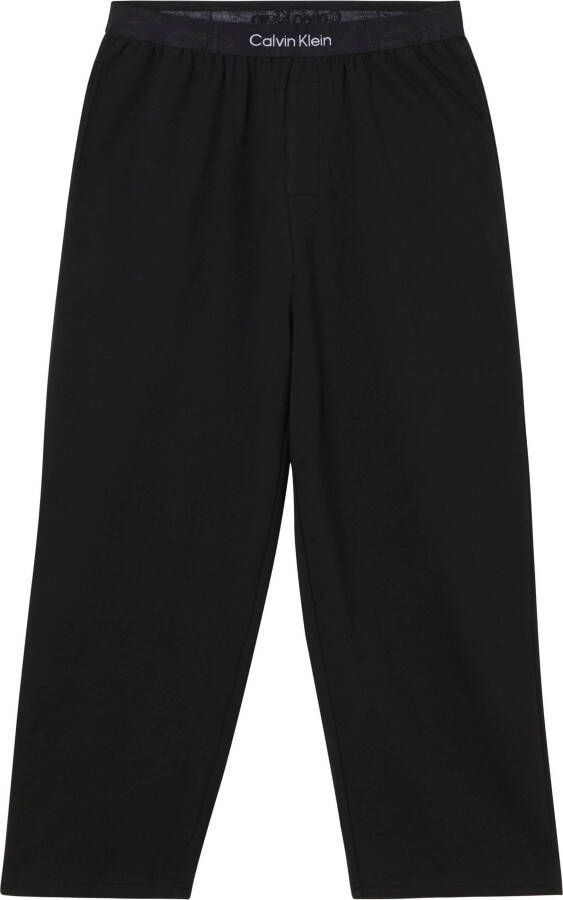 Calvin Klein Pyjamabroek met logo-opschrift aan de onderbroekband
