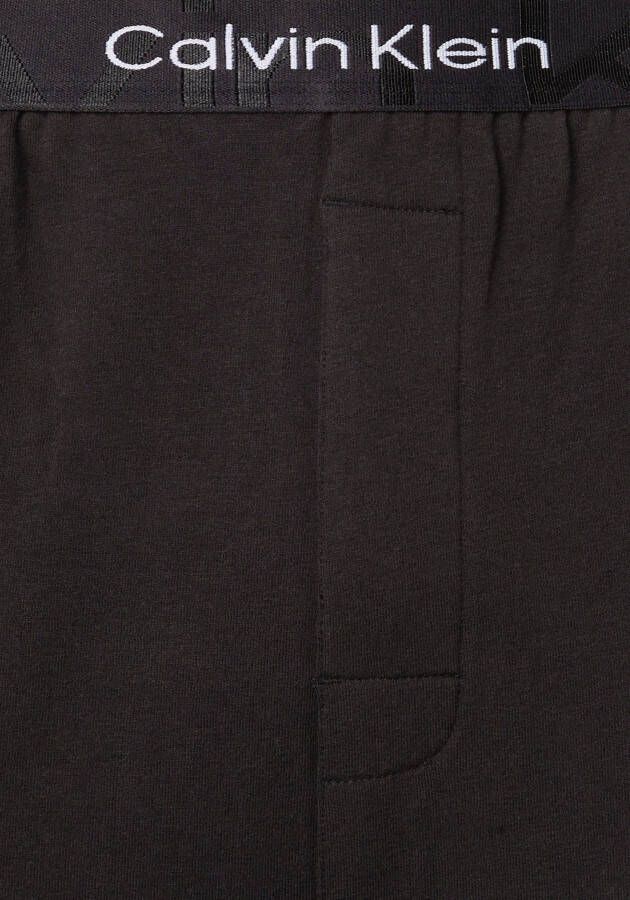 Calvin Klein Pyjamabroek met logo-opschrift aan de onderbroekband