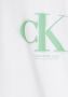 Calvin Klein Jeans CK Spray Tee J30J322875Yaf Wit Heren - Thumbnail 9
