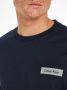 CK Calvin Klein Shirt met lange mouwen van katoen met labeldetail - Thumbnail 4