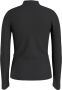 Calvin Klein Shirt met lange mouwen HERO LOGO RIB ZIP UP LS TOP - Thumbnail 7