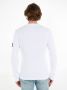 Calvin Klein Jeans Shirt met lange mouwen van katoen met structuurmotief model 'WAFFLE' - Thumbnail 4