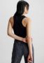 Calvin Klein Jeans Milano Top Lente Zomer Collectie Black Dames - Thumbnail 14