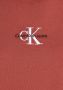 Calvin Klein Shirt met ronde hals MONOGRAM LOGO SLIM FIT TEE met jeans logoprint - Thumbnail 5