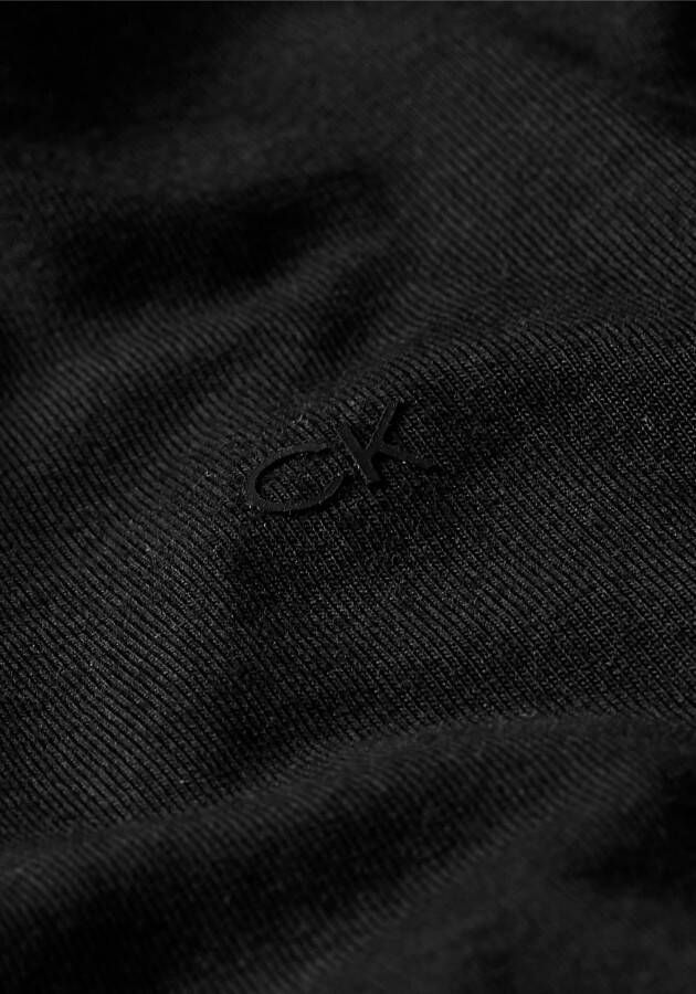 Calvin Klein Shirt met ronde hals SMOOTH COTTON CREW NECK TEE met klein ck 3d-logo