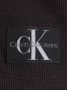 Calvin Klein Geribbelde V-hals T-shirt Black Dames - Thumbnail 4