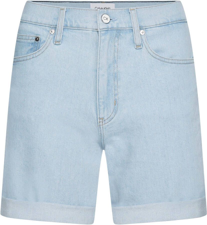 Calvin Klein Short DENIM BERMUDA SHORT met -logobadge