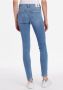 Calvin Klein Slim Fit Gewassen Jeans met Logo Detail Blauw Dames - Thumbnail 6