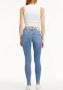 Calvin Klein Slim Fit Gewassen Jeans met Logo Detail Blauw Dames - Thumbnail 11