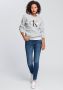 Calvin Klein Skinny fit jeans CKJ 011 MID RISE SKINNY met fadeout effect jeans merklabel & ck borduursel - Thumbnail 8
