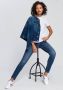 Calvin Klein Skinny fit jeans CKJ 011 MID RISE SKINNY met fadeout effect jeans merklabel & ck borduursel - Thumbnail 9