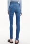 Calvin Klein Vintage Blauwe High Waist Skinny Jeans Blue Dames - Thumbnail 7
