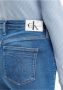 Calvin Klein Vintage Blauwe High Waist Skinny Jeans Blue Dames - Thumbnail 8