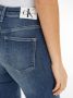 Calvin Klein Jeans Blauwe Dames Jeans met Rits en Knoop Blue Dames - Thumbnail 8