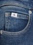 Calvin Klein Jeans Blauwe Dames Jeans met Rits en Knoop Blue Dames - Thumbnail 10