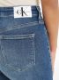 Calvin Klein Skinny fit jeans HIGH RISE SUPER SKINNY ANKLE met jeans leren badge op de achterkant van de tailleband - Thumbnail 4