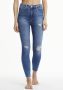 Calvin Klein Skinny fit jeans HIGH RISE SUPER SKINNY ANKLE in destroyed-look - Thumbnail 12