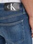 Calvin Klein Slim Fit Donkerblauwe Denim Jeans voor Heren Blauw Heren - Thumbnail 7