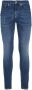 Calvin Klein Slim Fit Donkerblauwe Denim Jeans voor Heren Blauw Heren - Thumbnail 8
