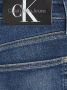 Calvin Klein Slim Fit Donkerblauwe Denim Jeans voor Heren Blauw Heren - Thumbnail 9