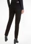 Calvin Klein Slim fit jeans MR SLIM SOFT BLACK met leren merklabel aan de achterkant van de tailleband - Thumbnail 5