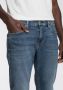 Calvin Klein Gewassen Blauwe Katoenen Jeans met Logodetail Blauw Heren - Thumbnail 5