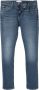 Calvin Klein Gewassen Blauwe Katoenen Jeans met Logodetail Blauw Heren - Thumbnail 6