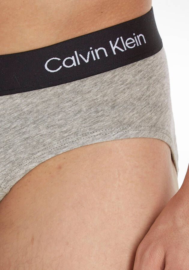 Calvin Klein Slip HIP BRIEF 3PK met -logo op de elastische band (Set van 3)