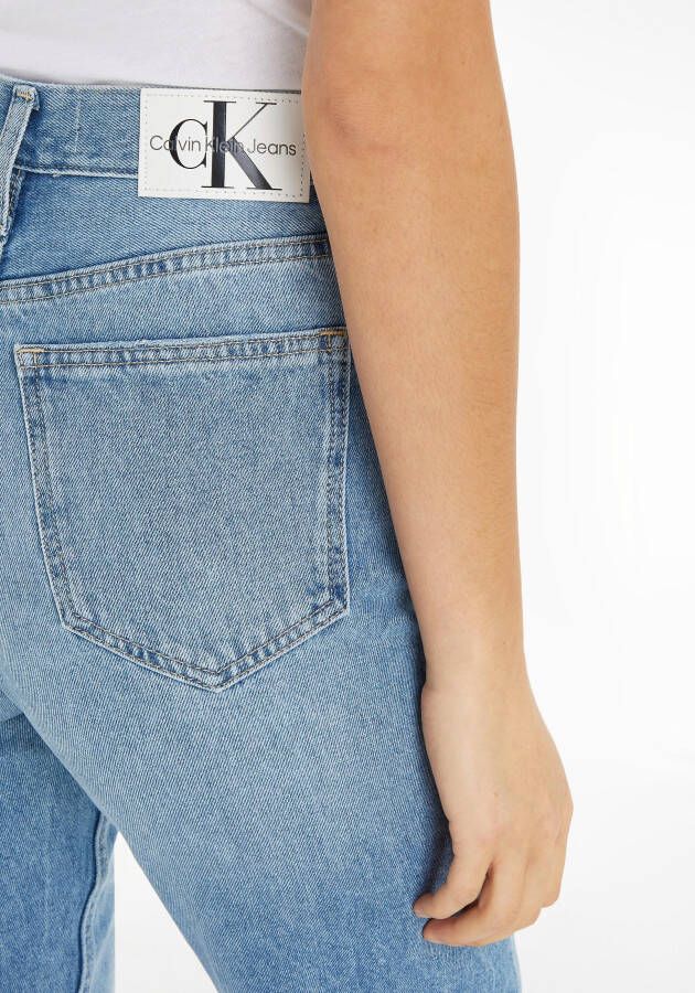 Calvin Klein Straight jeans AUTHENTIC SLIM STRAIGHT in 5-pocketsstijl