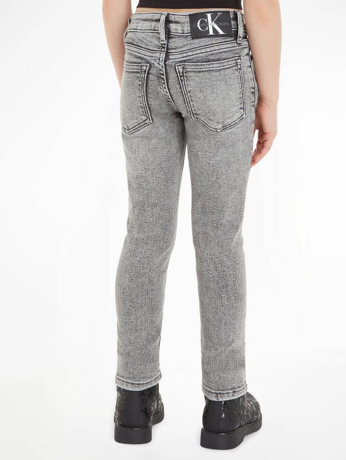 Calvin Klein Stretch jeans SKINNY MR WASHED GREY