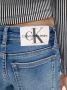Calvin Klein Stretch jeans FLARE MR SPLIT VISUAL MID BLUE - Thumbnail 3
