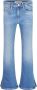 Calvin Klein Stretch jeans FLARE MR SPLIT VISUAL MID BLUE - Thumbnail 4
