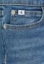 Calvin Klein wide leg jeans mid blue Blauw Meisjes Denim Effen 128 - Thumbnail 5