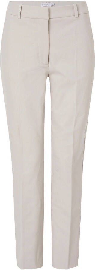 Calvin Klein Stretchbroek STRETCH GABARDINE SLIM ANKLE