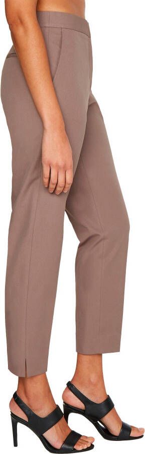 Calvin Klein Stretchbroek STRETCH GABARDINE SLIM PANT met 3d-logo bij de band