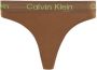 Calvin Klein Stretch String Marrons Beige Dames - Thumbnail 2