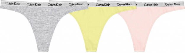 Calvin Klein String met logo opschrift op de band(Set van 3 )