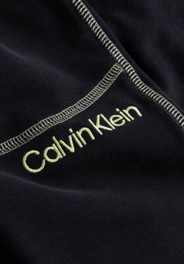 Calvin Klein Sweatbroek met contrasterende stiksels