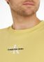 Calvin Klein Stijlvolle Monologo Sweater Yellow Heren - Thumbnail 5