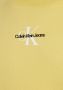 Calvin Klein Stijlvolle Monologo Sweater Yellow Heren - Thumbnail 7
