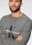 CALVIN KLEIN JEANS sweater Iconic met logo mid grey heather - Thumbnail 6