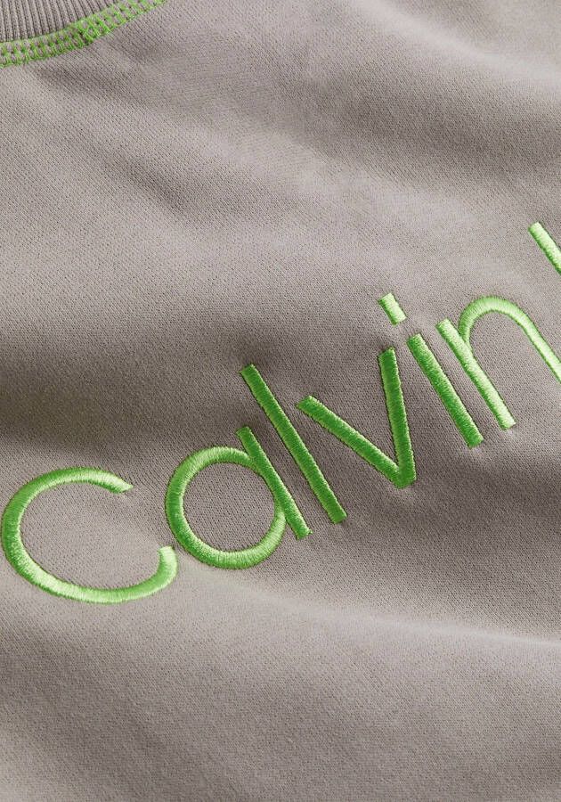 Calvin Klein Sweatshirt L S SWEATSHIRT met geborduurd logo