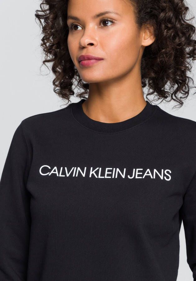 Calvin Klein Sweatshirt met jeans logo-opschrift